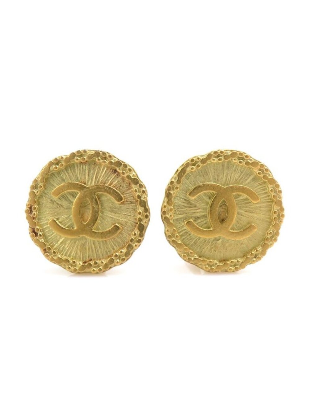 Chanel Earrings Gold